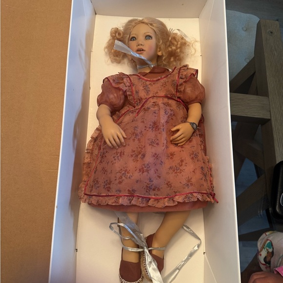Annette Himstedt Puppen Kinder Collector Doll LINA 23” Limited Edition Germany - Picture 2 of 3